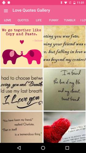 Love Quotes Gallery