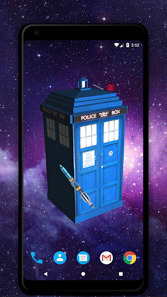 TARDIS 3D Live Wallpaper