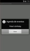 Agenda de eventos