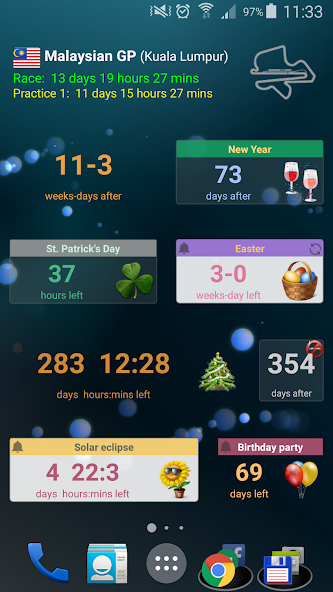 Event Countdown Widget