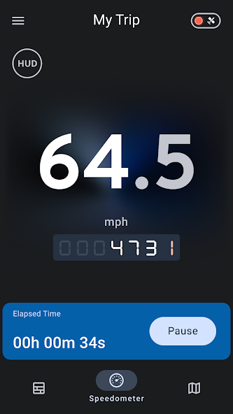 Speed Tracker. GPS Speedometer