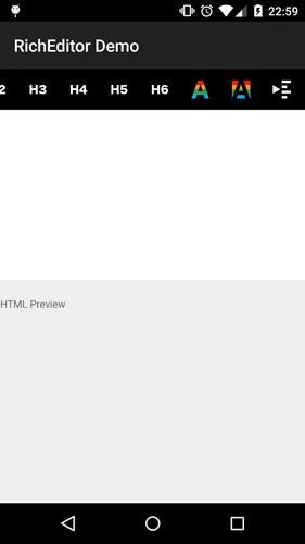 RichEditor for Android Demo