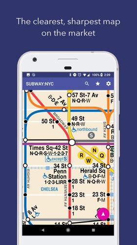 NYC Subway Map (Offline) + Tra