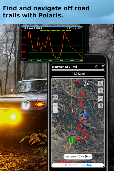 Polaris GPS Hike, Bike, Marine