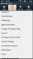 Patent News Feeds