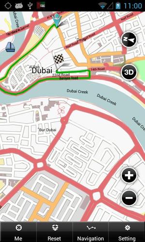 Dubai Map