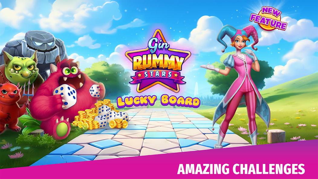 Gin Rummy Stars - Card Game