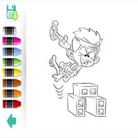 Coloring Book Boy Activity