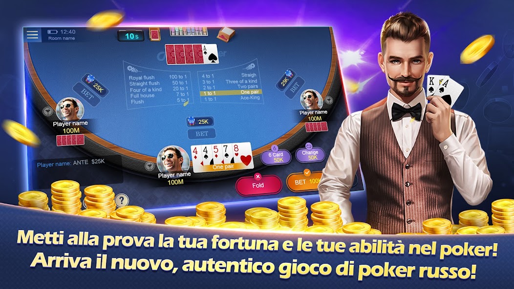 Texas Poker Italiano (Boyaa)