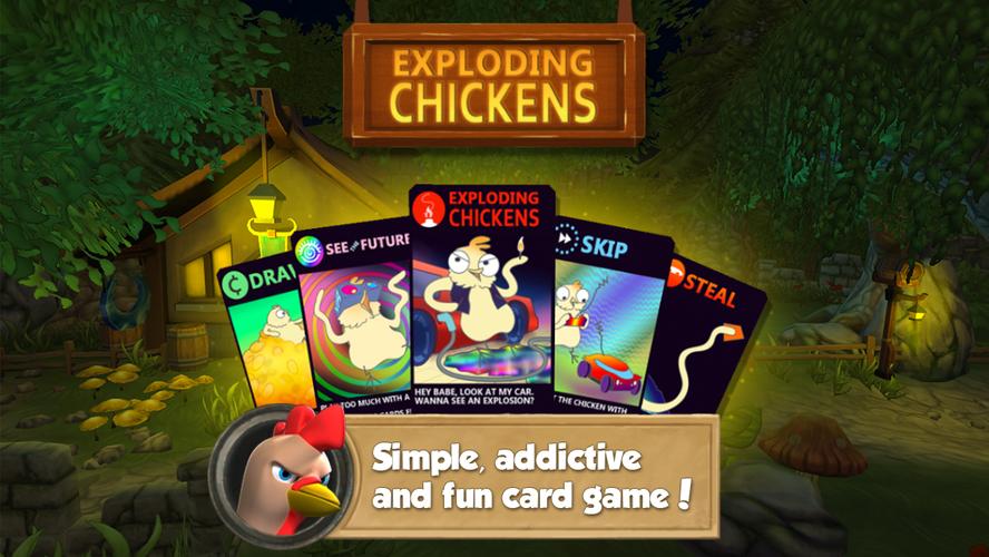 Exploding Chickens - Card Game