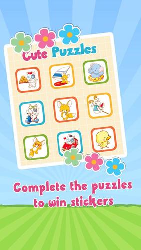 Cute Puzzles - For Kids