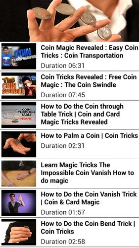 Magic Coin Tricks