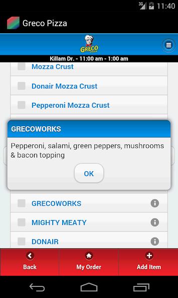 Greco Pizza