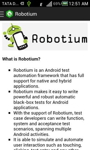 Robotium