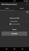 ROM Settings Backup