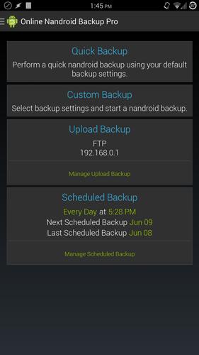 Online Nandroid Backup