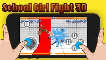 School Girl Fighting 3D