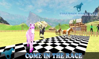 Pony Horse Kids Race 3D