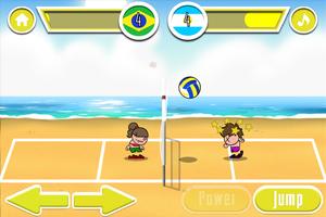 Beach Volleyball Game