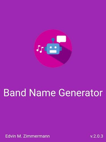 Band Name Generator