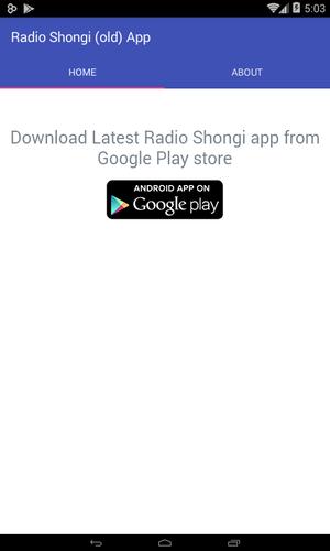 Radio Shongi (old) App