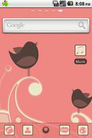 Cute Birdie GO Launcher Theme