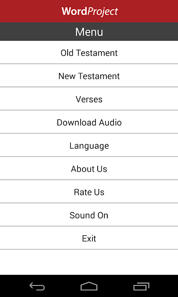 WORDPROJECT AUDIO BIBLE