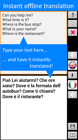 Offline Translator: Italian-En