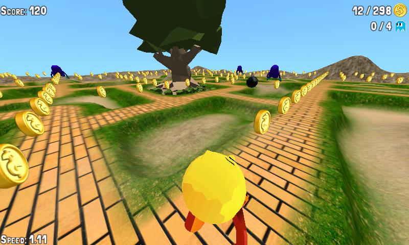 Pacmah run 3D