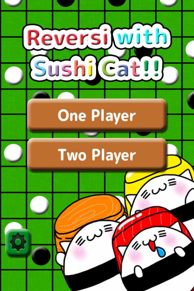 Reversi with Sushi Cat!!