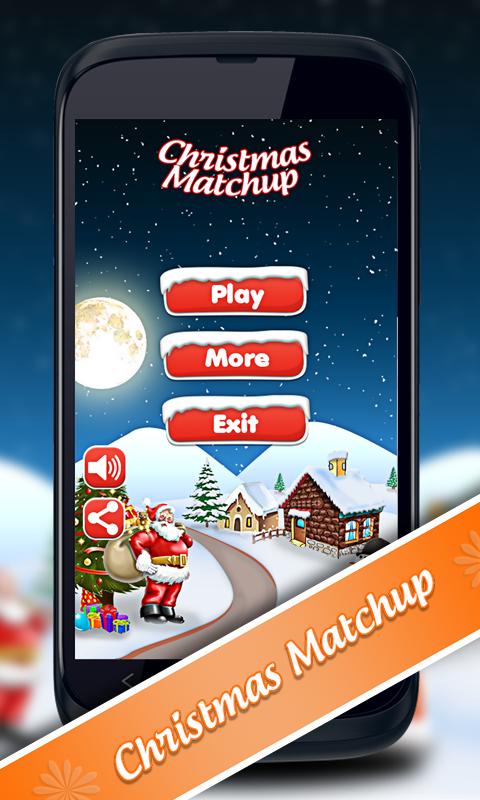 Christmas Memory Matchup-Santa