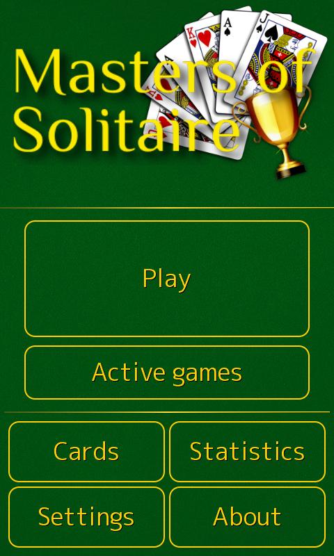 Masters of Solitaire