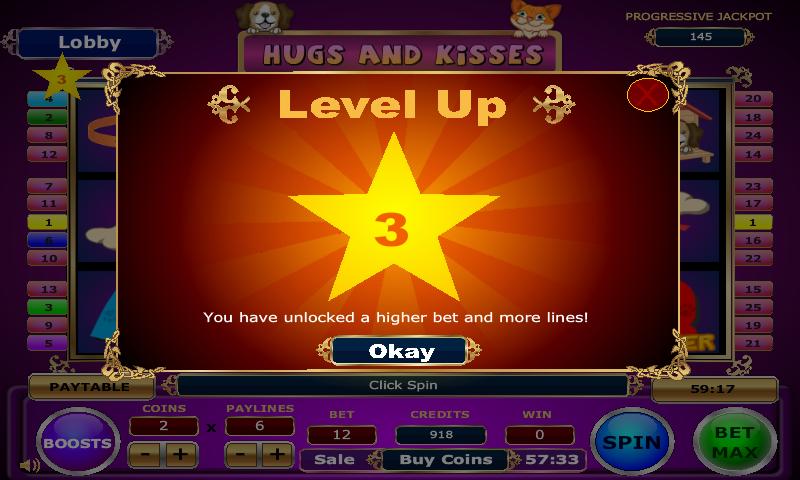 Hugs And Kisses Slots