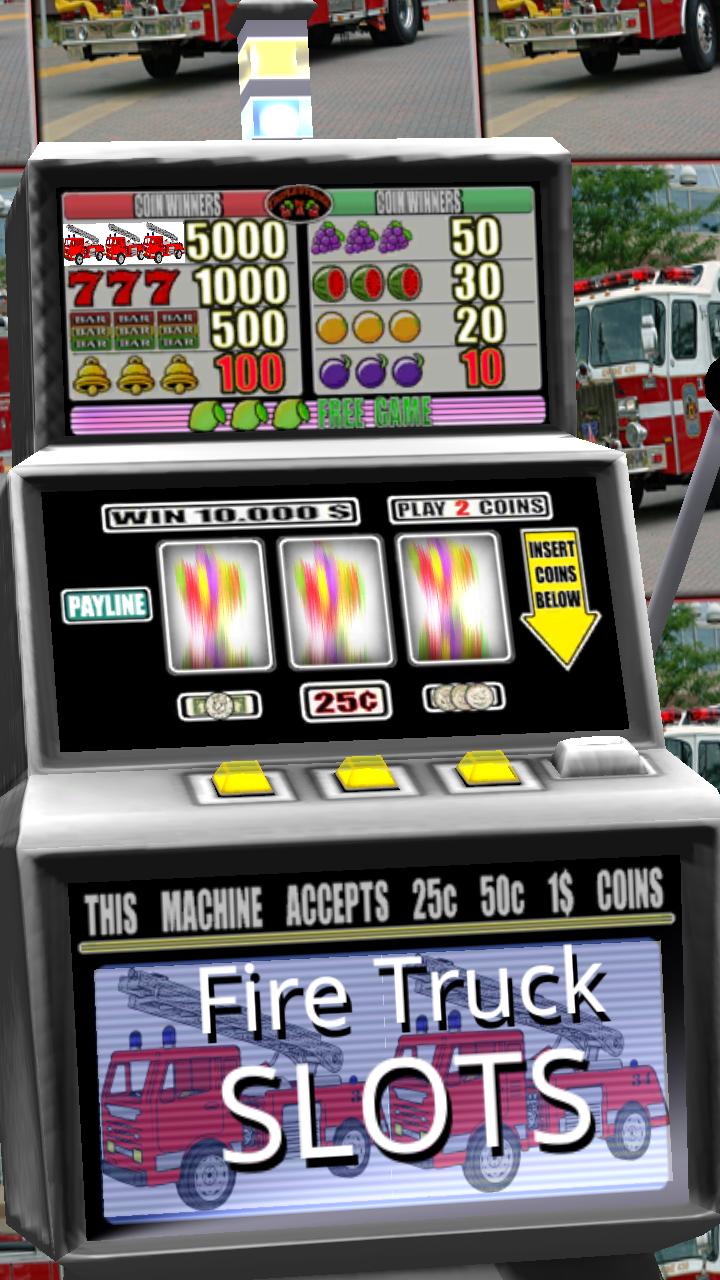 3D Fire Truck Slots - Free