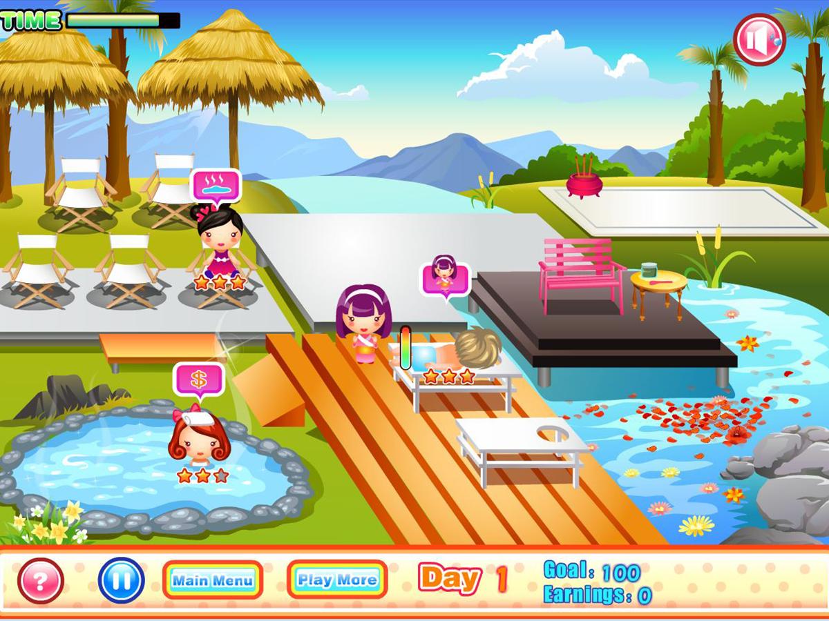 Exotic Spa Resort Game