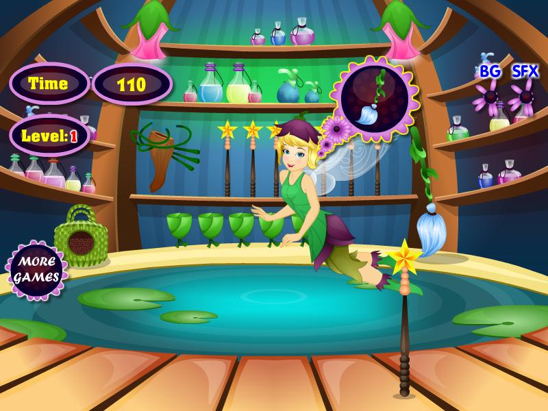 Fairy Flower Girls Games