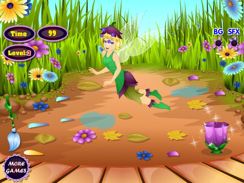 Fairy Flower Girls Games