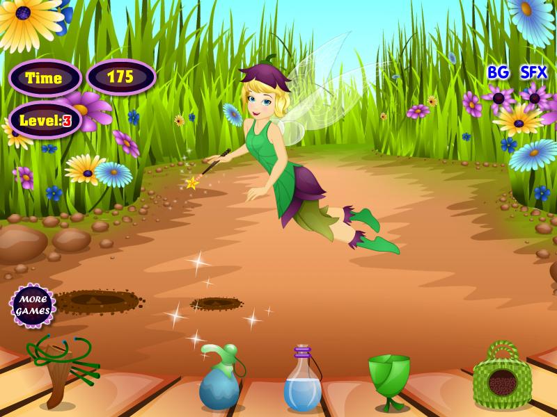 Fairy Flower Girls Games