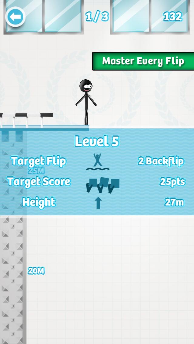 Stickman High Diving