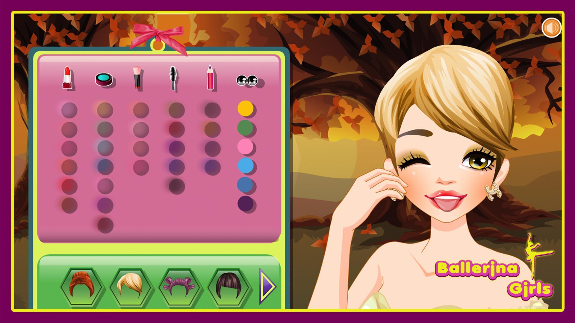 Ballerina Girls Dress up games