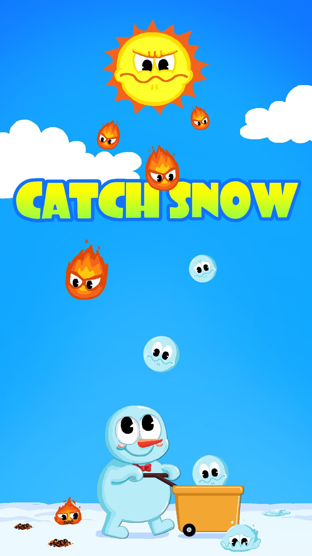 CATCH SNOW (FROZEN SNOWMAN)