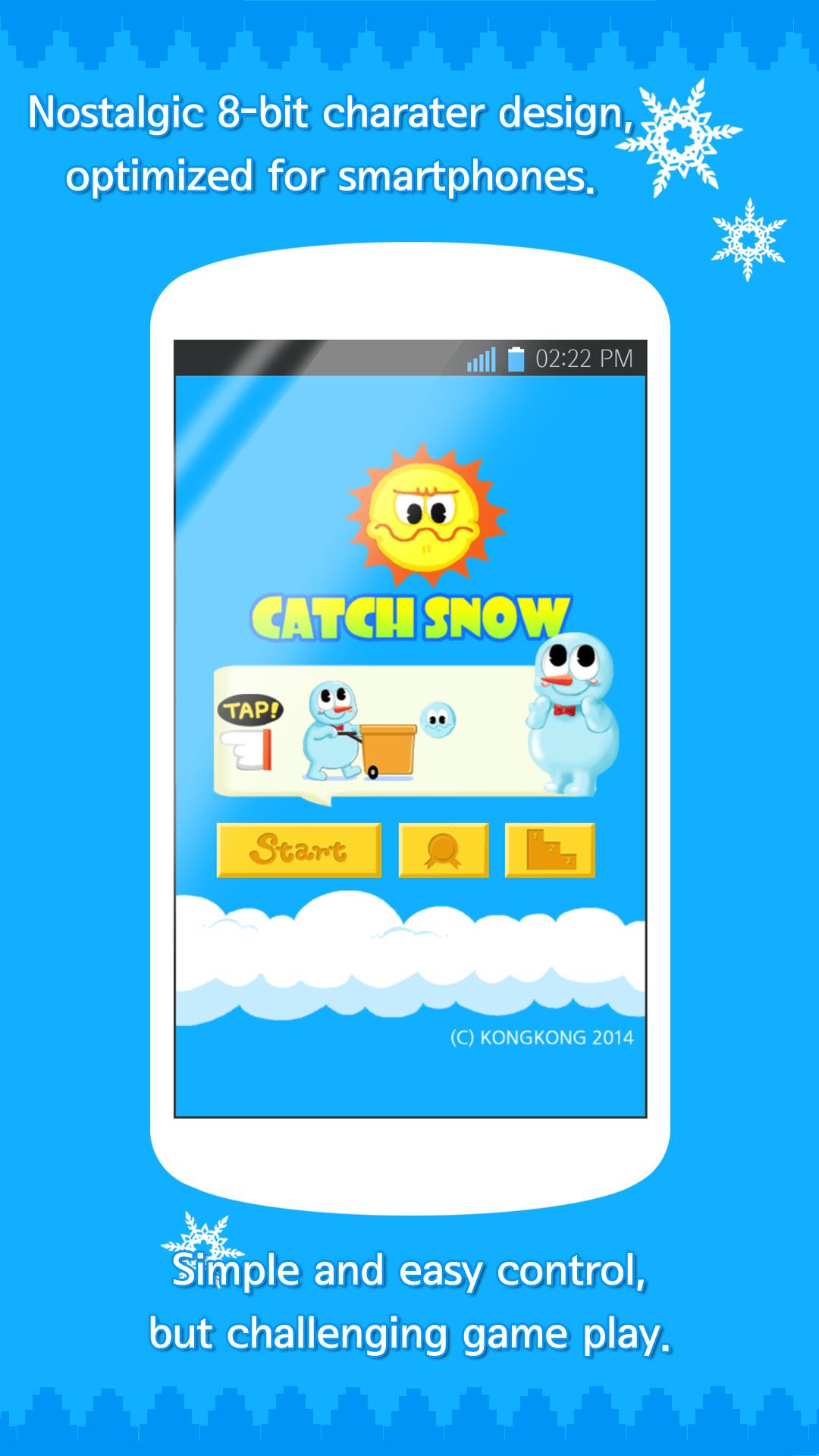 CATCH SNOW (FROZEN SNOWMAN)