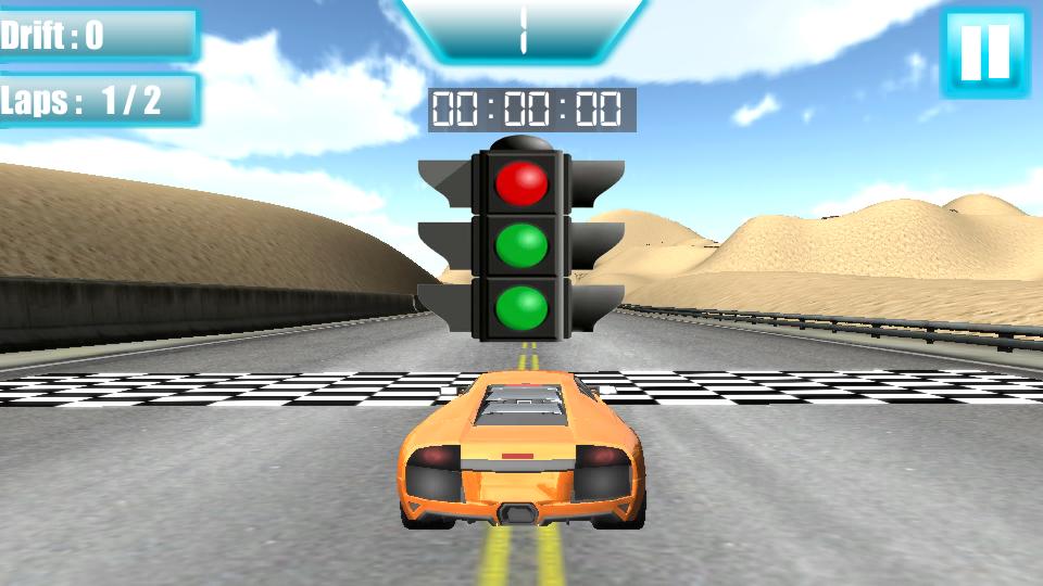 Car Racing 3D - Desert Safari