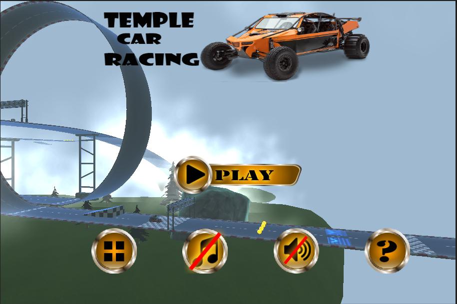 Temple Turbo Car Racing