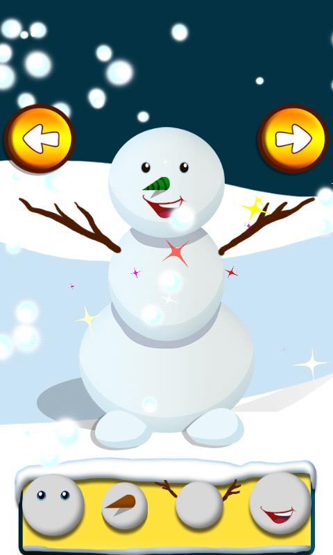 Snowman Dress Up Salon -Winter