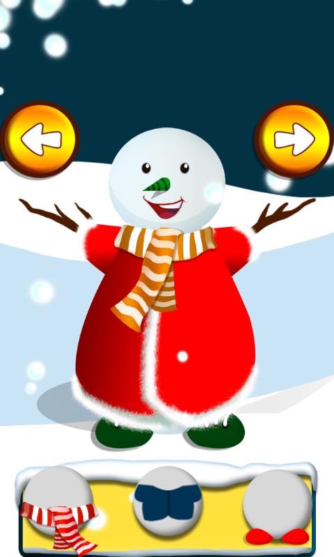 Snowman Dress Up Salon -Winter