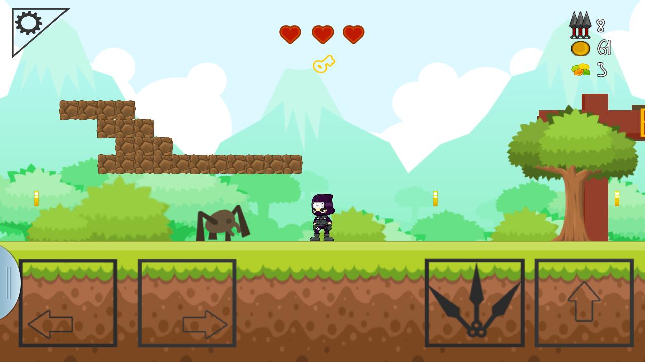 NINJA SIDE 2D : Platform Game