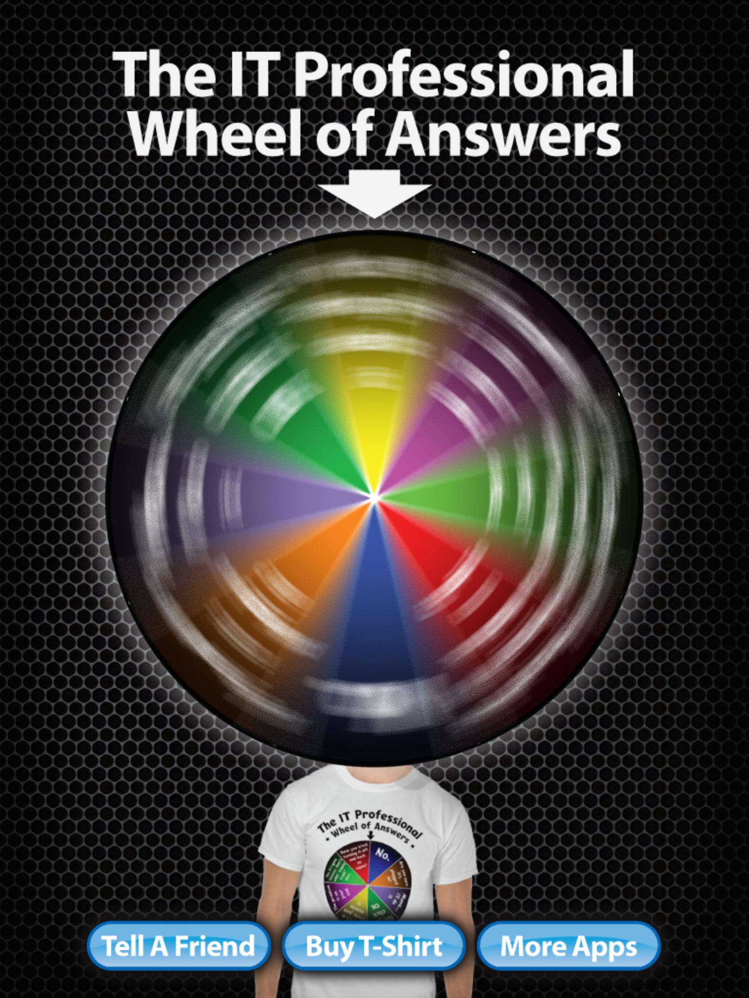 IT Pro Wheel Of Answers