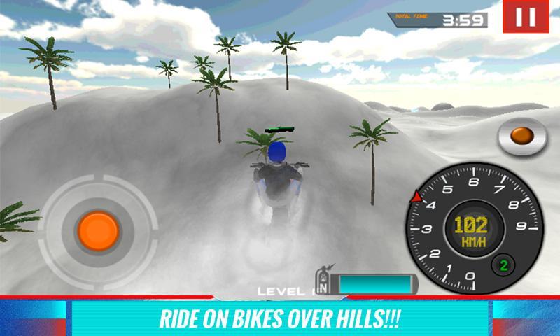 Winter Snowmobile 3D Simulator