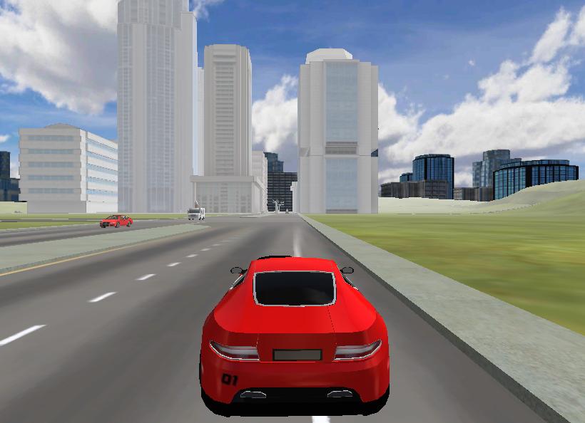 Luxury Car City Simulation 3D